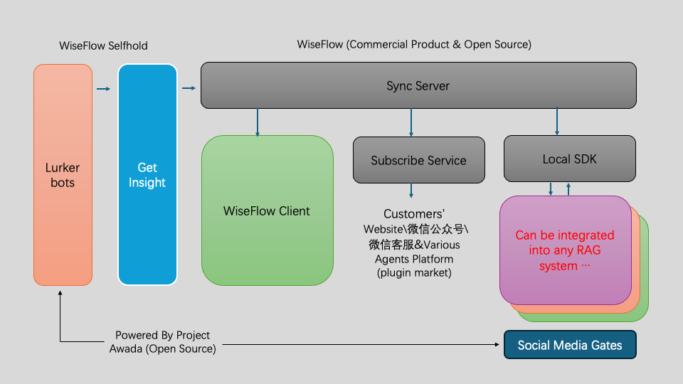 wiseflow架构图